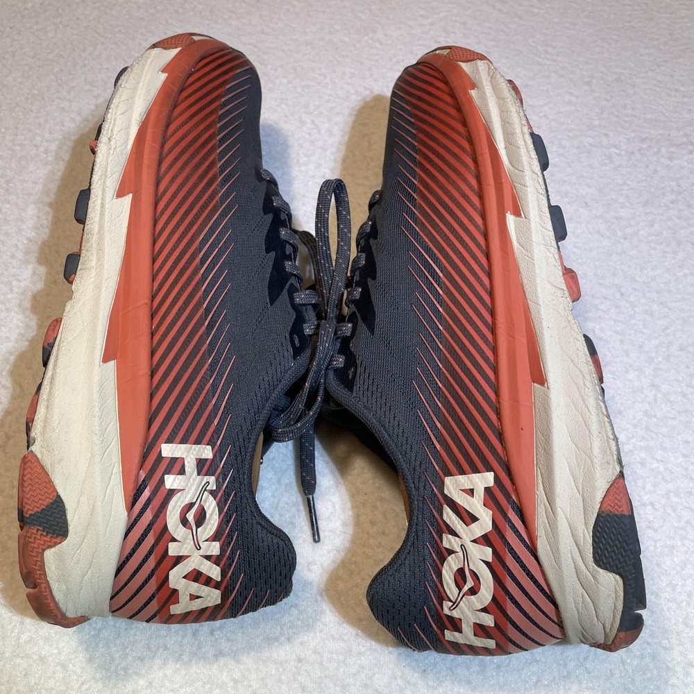 Hoka One One Torrent 2 Shoes Women Size 8.5 Trail Running 1110497 Gray‎ Orange